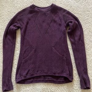 Lululemon burgundy “the sweater the better” sweater